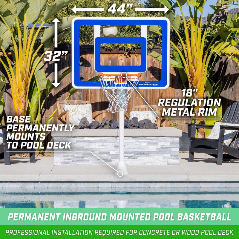 GoSports Splash Hoop 360 Jogo de basquete flutuante para piscina